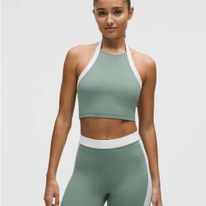 Lululemon nulu cropped halter tank